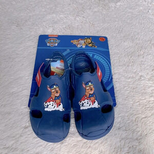 Spin master Nickelodeon paw patrol shoes NWT SIZE 7/8 kids blue Chase Marshall